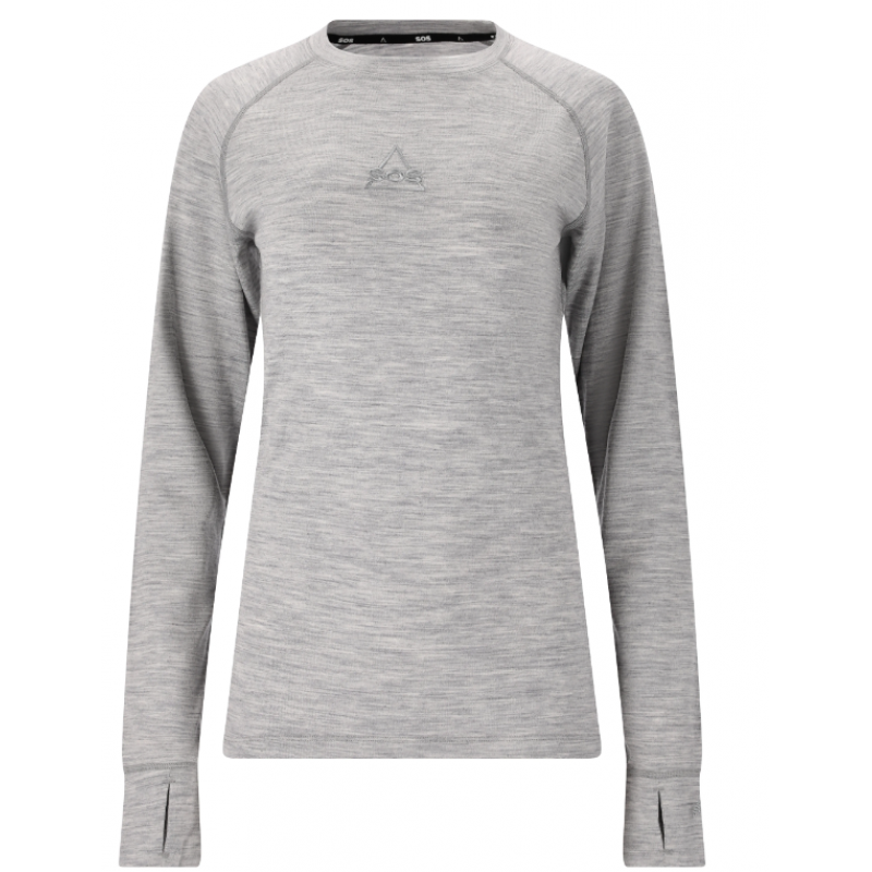 SOS Nuuk W wool baselayer top SOS223596 Hafjell Sport 2