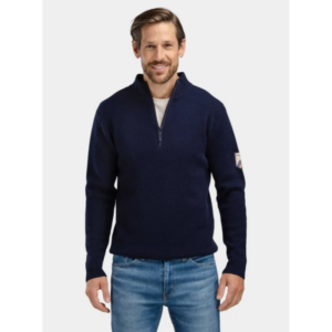 WoolLand Tydal Strikket Half-Zip Ullgenser 233103 Hafjell Sport 1